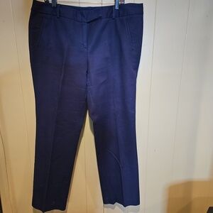 Charter Club Navy Blue "Slim It Up" Khaki Pants, Plus-Size Size 16W, Stretchy